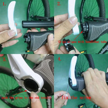 Load image into Gallery viewer, Cycling Mountain Bike Grips Handlebar Grips Handle Bar Grip End Lock On Ergonomic Bicycle Handle Bar Ergonomics Non-Slip Mountain Bike Handlebar Comfortable And Shock Absorption