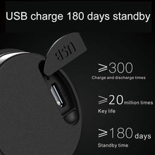 Load image into Gallery viewer, Cycling Mountain Road Bike Electronic Horn USB Rechargeable Electric Scooter Bicycle Handlebar Sound Alarm Ring Bell Outdoor Mini Bicycle Horn 130 db Loud Handlebar Cycling Alarm Alert Ring For Mountain Bike