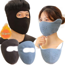 Load image into Gallery viewer, Cycling Warm Full Face Mask for Men Women Motorcycle Balaclava Windproof Warmth Cold Protection Sports Mask Headgear Cycling Warm Full Face Fishing Hiking Face Scarf Balaclava Helmet Liner Cap Soft Sport Reusable Headgear Winter Fishing Warm Mask
