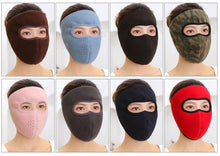 Load image into Gallery viewer, Cycling Warm Full Face Mask for Men Women Motorcycle Balaclava Windproof Warmth Cold Protection Sports Mask Headgear Cycling Warm Full Face Fishing Hiking Face Scarf Balaclava Helmet Liner Cap Soft Sport Reusable Headgear Winter Fishing Warm Mask
