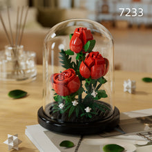 Load image into Gallery viewer, DIY Flower Building Blocks Set - Romantic Proposal Decor, Desktop Ornament & Puzzle Toy, Perfect Birthday Gift Ramadan Mubarak