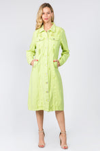 将图片加载到图库查看器,Button Up Distressed Denim Dress For Women – Denim Shirt Dress, Distressed Dress, Button-Up Dress, Casual Denim Dress, Vintage Denim Dress