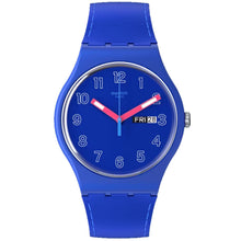 将图片加载到图库查看器,Swatch Men's Originals The January Collection Cobalt Disco
