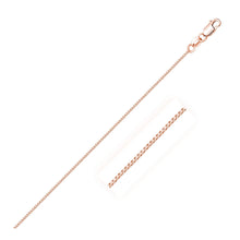 将图片加载到图库查看器,18k Rose Gold Classic Box Chain (0.60 mm)