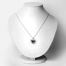 Load image into Gallery viewer, 2.66 Carat Genuine Garnet and White Topaz .925 Sterling Silver Pendant