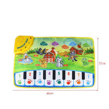 Load image into Gallery viewer, Baby Piano Mats Music Carpets Animal Barking Pad to Play Baby Toys Learning Musical Instrument Toys for Children Kids