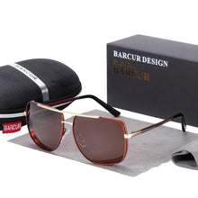 将图片加载到图库查看器,Luxury Elegant Square Polarized Sunglasses Brand Driving Glasses for Men and Boys With UV400 Protection