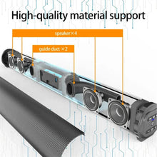 将图片加载到图库查看器,4D Surround Stereo Speakers – Wireless & USB, High-Fidelity Subwoofer, Party & Home Theater, Plug-and-Play