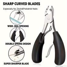 将图片加载到图库查看器,4-Piece Elderly-Friendly Toenail Clipper Set