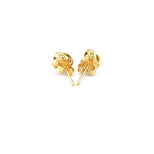将图片加载到图库查看器,10k Yellow Gold Love Knot Stud Earrings