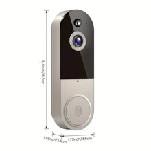 Load image into Gallery viewer, 1080P HD Smart Doorbell Camera with AI Detection & Night Vision
