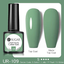 Load image into Gallery viewer, Dark Blue Matte Colorful UV Nail Gel Polish Semi Permanent Popular High Quality Fashion Design