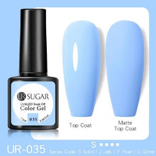 Load image into Gallery viewer, Dark Blue Matte Colorful UV Nail Gel Polish Semi Permanent Popular High Quality Fashion Design