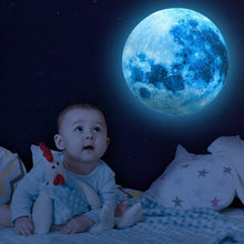 Load image into Gallery viewer, Dark Star Glow and Moon Wall Sticker