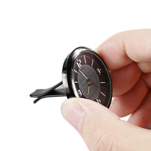 将图片加载到图库查看器,Dashboard Car Clock Air Clip Interior Car Accessories Car Dashboard Clock Cars Air Vent Clip Quartz Clocks Mini Luminous Quartz Analog Watch Universal Pocket Stick On Clock Perfect Decoration for Boats Bikes Auto Home Decoration