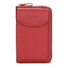 将图片加载到图库查看器,Dazzling Women Wallet Bags Big Card Holder Clutch Messenger Long Shoulder Straps - Trendy Designer Female Clutch Cross Body Bag