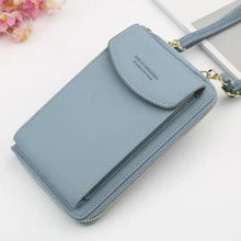 将图片加载到图库查看器,Dazzling Women Wallet Bags Big Card Holder Clutch Messenger Long Shoulder Straps - Trendy Designer Female Clutch Cross Body Bag