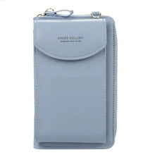 将图片加载到图库查看器,Dazzling Women Wallet Bags Big Card Holder Clutch Messenger Long Shoulder Straps - Trendy Designer Female Clutch Cross Body Bag