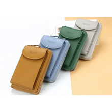 将图片加载到图库查看器,Dazzling Women Wallet Bags Big Card Holder Clutch Messenger Long Shoulder Straps - Trendy Designer Female Clutch Cross Body Bag