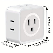 将图片加载到图库查看器,Multi-Function Socket Adapter – Five-Way Wall Extension