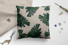 将图片加载到图库查看器,Decorative Linen Cotton Pillow Case Green Throw Pillowcase Outdoor Throw Pillow Cases Decorative Cushion Cover Cotton Linen Farmhouse Home Decor For Couch Sofa Bedroom Farmhouse Style Cushion Cover