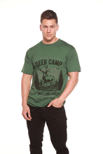 Load image into Gallery viewer, Deer Camp Men's Bamboo Viscose/Organic Cotton Short Sleeve Graphic T-Shirt