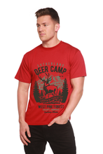 Load image into Gallery viewer, Deer Camp Men's Bamboo Viscose/Organic Cotton Short Sleeve Graphic T-Shirt