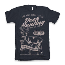 Load image into Gallery viewer, Deer Hunting Men's Bamboo Viscose/Organic Cotton Short Sleeve Graphic T-Shirt