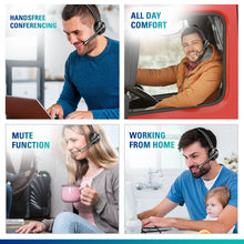 将图片加载到图库查看器,Delton Low Profile OTR Wireless Trucker Headset with Microphone