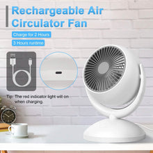将图片加载到图库查看器,Desk Air Circulator Fan 4 Speed Adjustment