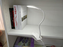 Load image into Gallery viewer, Desk Lamp USB Led Table Lamp 14 LED Table Lamp with Clip Bed Reading Book Light LED Desk Lamp Table Touch 3 Modes Blue Decorative Table Lamp Cute Study Lamps for Bedroom Décor