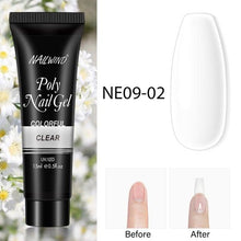 Load image into Gallery viewer, Diamond Gel Nail Polish Poly 15ml Semi Permanent UV Manicure Reflective Sparkling Luxury Shine Design For Women and Girls