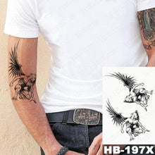 Load image into Gallery viewer, Different Stylish Waterproof Temporary Tattoo Sticker Heart Knife Angel Makeup Tattoos For Women Men