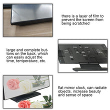 Load image into Gallery viewer, Digital Alarm Clock Alarm Clocks Adjustable Volume Alarm Clock for Bedroom Electronic 7 Inch Number Desktop Alarm Clocks For Kids Bedroom LED Screen for Kids Bedroom Temperature Snooze Function Desk Table Clock LED Clock Electronic Watch Table