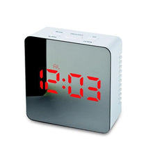 Load image into Gallery viewer, Digital Alarm Clock Alarm Clocks Adjustable Volume Alarm Clock for Bedroom Electronic 7 Inch Number Desktop Alarm Clocks For Kids Bedroom LED Screen for Kids Bedroom Temperature Snooze Function Desk Table Clock LED Clock Electronic Watch Table