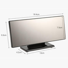 Load image into Gallery viewer, Digital Alarm Clock LED Digital Display Dual Alarm with USB Charger Port 0-100 Dimmer for Seniors Simple Bedside Big Number Alarm Clocks for Bedrooms LED Mirror Electronic Alarm Clocks Large LCD Display Digital Table Clock with Calendar Temperature