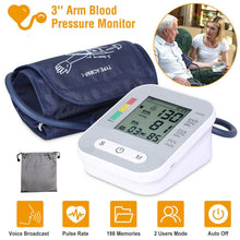 Load image into Gallery viewer, Digital Arm Blood Pressure Monitor