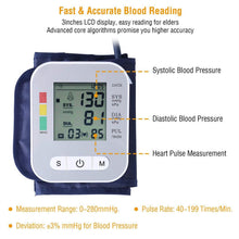 Load image into Gallery viewer, Digital Arm Blood Pressure Monitor