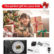 Load image into Gallery viewer, Digital Baby Camera 1080P 48MP with 32GB SD Card