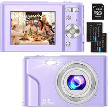 Load image into Gallery viewer, Digital Baby Camera 1080P 48MP with 32GB SD Card