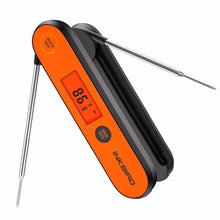 Load image into Gallery viewer, Digital BBQ Thermometer IHT-1P Kitchen Utensil Tools Waterproof BBQ Meat Thermometer For Cooking Food Kitchen Candy Thermometer Calibration Magnet Backlight For Grill Smoker Kitchen Rechargeable Thermometer With Backlight & Calibration
