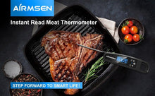 将图片加载到图库查看器,Digital Kitchen Food Thermometer For Meat Water Milk Cooking Oven Cooking Food Min Max Thermometer Magnetic Waterproof with Backlight for Adults Kitchen Grill Steak Out Food Probe BBQ Electronic Oven Thermometer Kitchen Tools