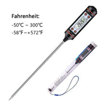 将图片加载到图库查看器,Digital Meat Thermometer Cooking Digital Candy Cooking Thermometer Kitchen Cooking Thermometer Instant Read for BBQ Grill Oil Milk Bath Water Deep Fry Food Kitchen BBQ Probe Water Milk Oil Liquid Oven Digital Temperature Sensor Meter Home