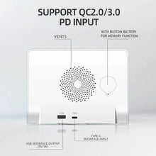 将图片加载到图库查看器,Digital Mirror Clock Wireless Charging Alarm Clock