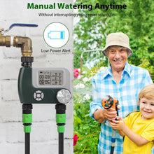 将图片加载到图库查看器,Digital Programmable Sprinkler Timer with 2 Outlet Zones