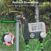 将图片加载到图库查看器,Digital Programmable Sprinkler Timer with 2 Outlet Zones