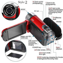 Load image into Gallery viewer, Digital Video Camera Camcorder Full HD