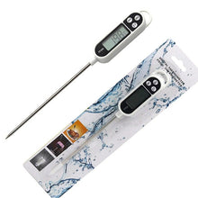 Load image into Gallery viewer, Digital Water Thermometer for Liquid Candle Instant Read With Waterproof For Food Meat Milk Long Probe Food Temperature Measuring Device Probe Type Electronic Thermometer Stainless Steel Pen Type Structure with High Accuracy