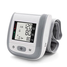 Load image into Gallery viewer, Digital Wrist Blood Pressure Monitor Heart Rate Pulse Meter Measure