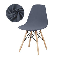 Load image into Gallery viewer, Dining Chair Cover Lounge Armless Chair Protector Stretchable Slipcovers for Dining Room Living Room Seat Cover For Shell Chair Washable Removable Armless Shell Chair Cover And Home Hotel Slipcover Seat Case
